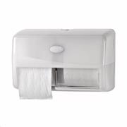 Toiletrolhouder Euro Pearl White Duo Compact Max